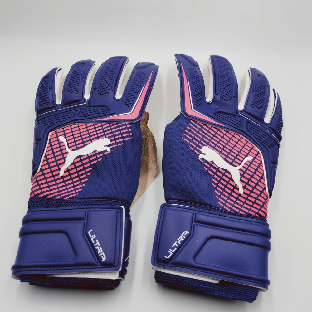 Mens Size 11 PUMA Goalkeeper Gloves Ultra Pro Negative Cut 4mm Grip 041949-01